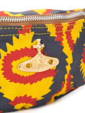 abstract print bum bag