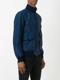 arm patch bomber jacket