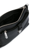 zipped shoulder bag