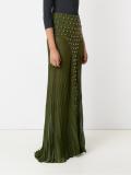 long knitted skirt