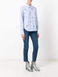 embroidered rose shirt 