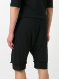 decoup jogger shorts