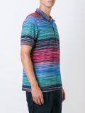 striped polo shirt