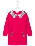 printed sweatshirt dress