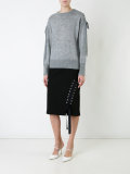 lace-up jumper 