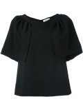 draped shortsleeves T-shirt