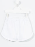 logo appliqué shorts