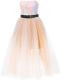 full skirt strapless dress