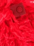 textured shearling collar
