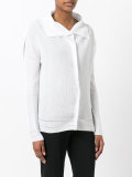wide collar cardigan