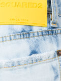 Glam Head bleached pattern jeans