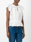 embroidered details blouse 