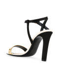 gold strap heeled sandals