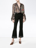 flute cuff trousers