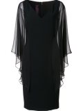 tulle sleeve dress