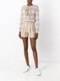 pleated shorts 