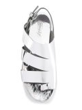 cut-out chunky sole sandals