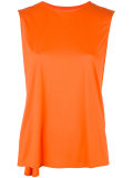 draped back top