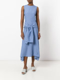 tie front dress