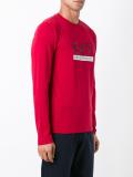 logo print longsleeved T-shirt