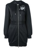 skull print sweatshirt dress