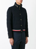 logo patch bomber jacket 