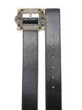 embellished buckle belt
