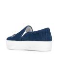 LA patch slip-on sneakers