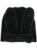 bunny motif beanie
