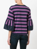 striped knitted top
