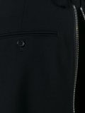 zipped layer cropped pants 