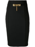 embellished pencil skirt