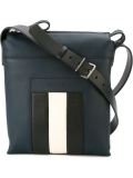contrast stripe shoulder bag