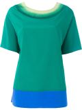 ribbed collar top
