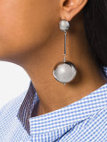 sphere drop earrings 