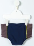 panelled swim trunks
