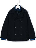 double breasted peacoat
