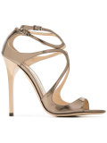 Lance metallic sandals