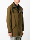 technical hooded parka