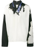 漂白效果和服式衬衫