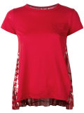 scarf print T-shirt