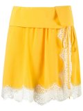 lace details skirt