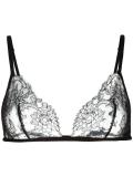 soft triangle lace bra