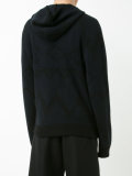cashmere zip hoodie 