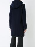 hooded duffle coat