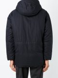 hooded padded parka coat