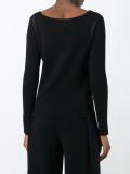 sheer long sleeved top