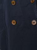layered cuff coat