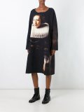 front print dress