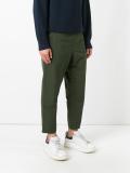 cropped track pants